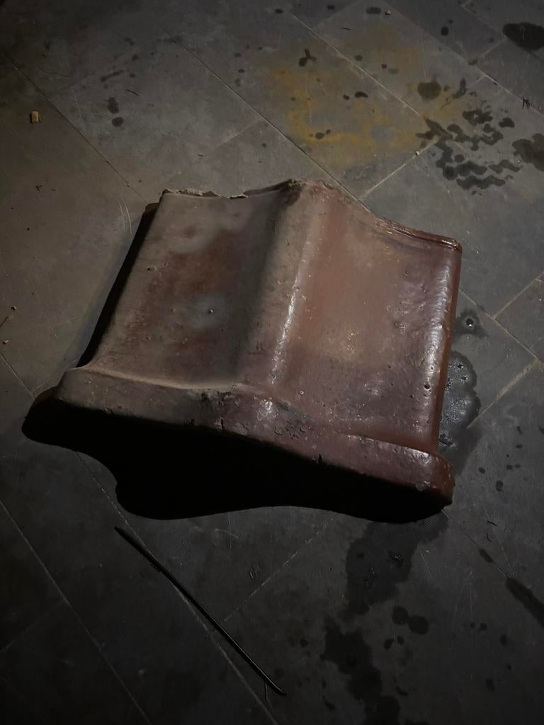 Oude nokpannen te koop, Doe-het-zelf en Bouw, Dakpannen en Dakbedekking, Ophalen, Gebruikt, Minder dan 5 m², Dakpannen