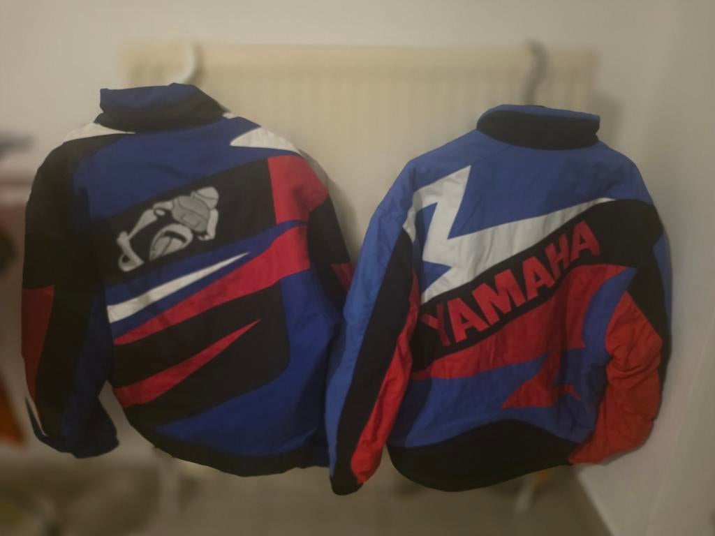 Yamaha retro 1989 2 nieuw jassen maat m yamaha origineel, Motoren, Ophalen of Verzenden