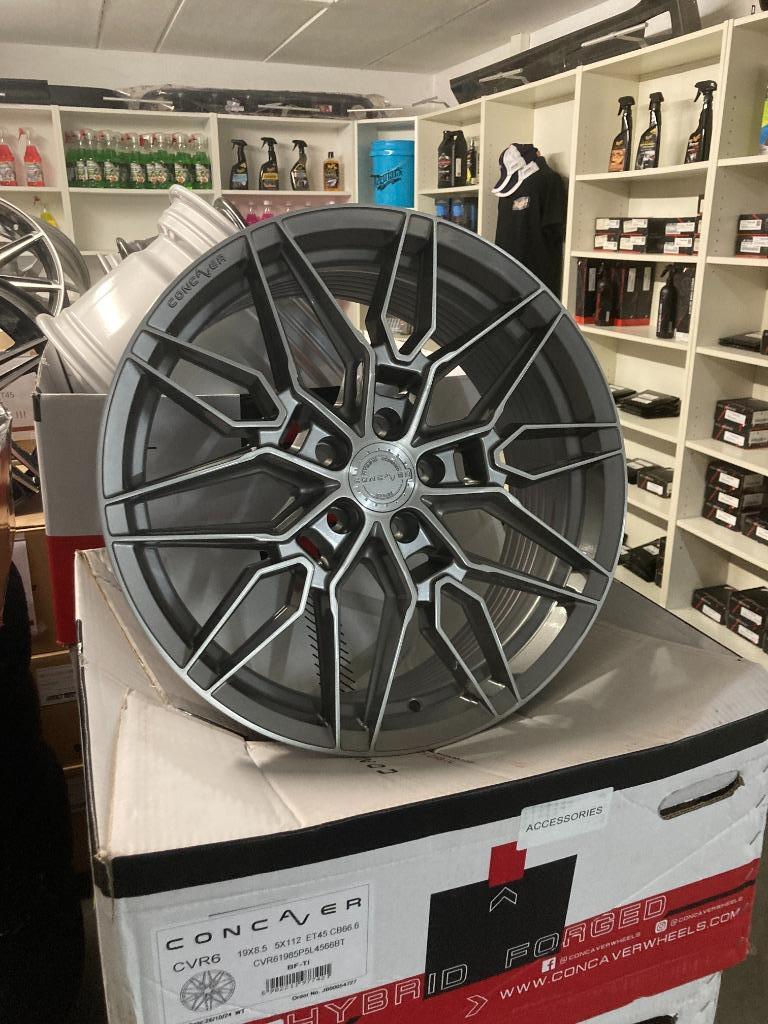 NIEUWE velgenset Concaver CVR6 19" 8,5 5x112 ET45, Ophalen of Verzenden