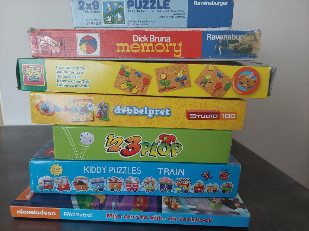 Speeldozen vanaf 3 jaar, Ophalen