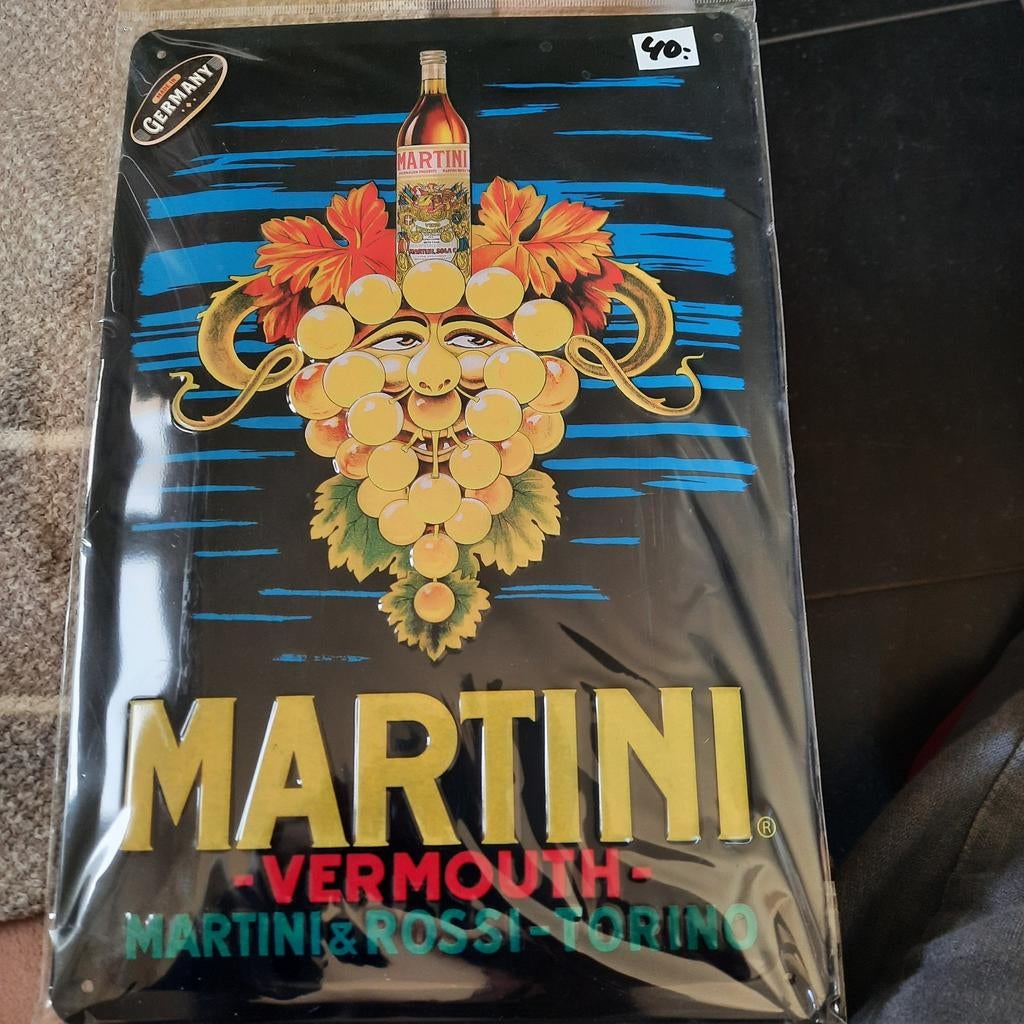 Assiette à martini en étain. Nouveau., Collections, Enlèvement ou Envoi, Comme neuf