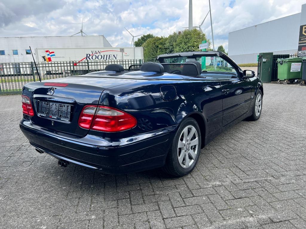 Mercedes Benz CLK Kompressor Cabrio Autom in TOPSTAAT Garant, Auto's, Mercedes-Benz, Automaat, 4 zetels, Achterwielaandrijving