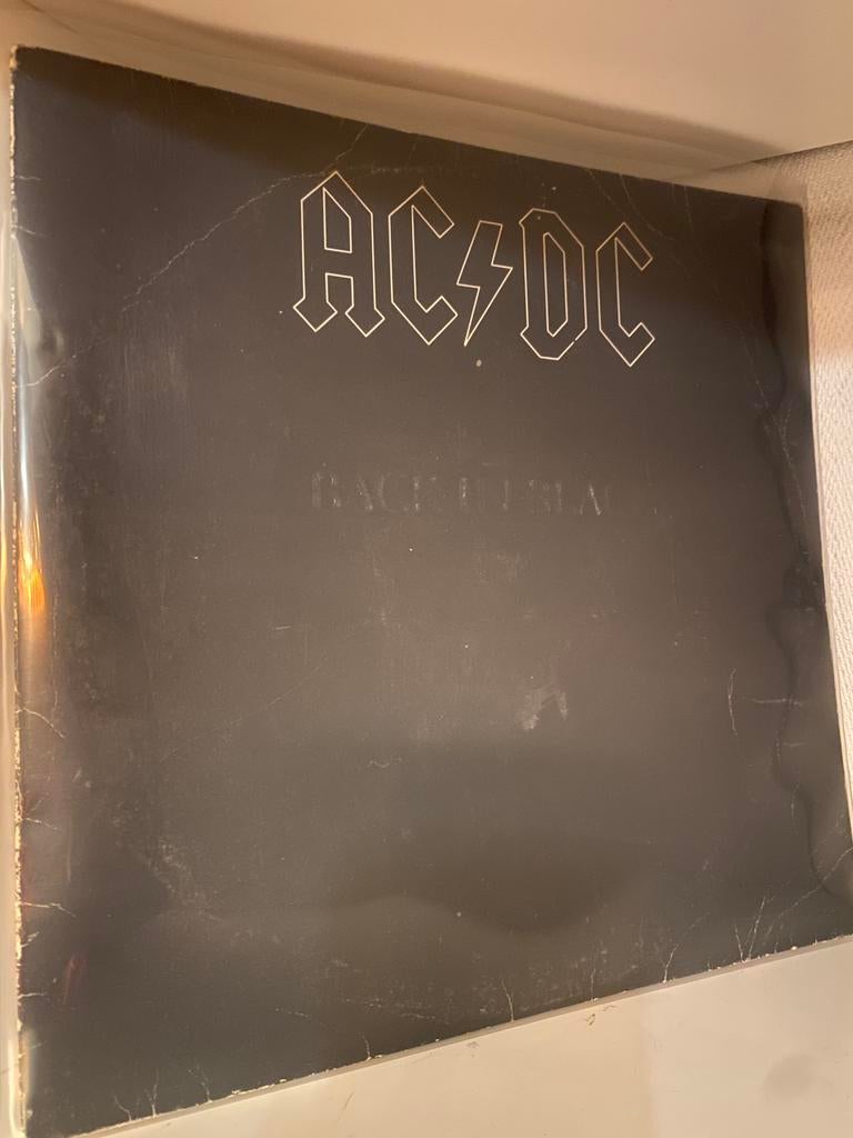AC/DC – Back In Black, Cd's en Dvd's, Vinyl | Hardrock en Metal, Gebruikt, Verzenden