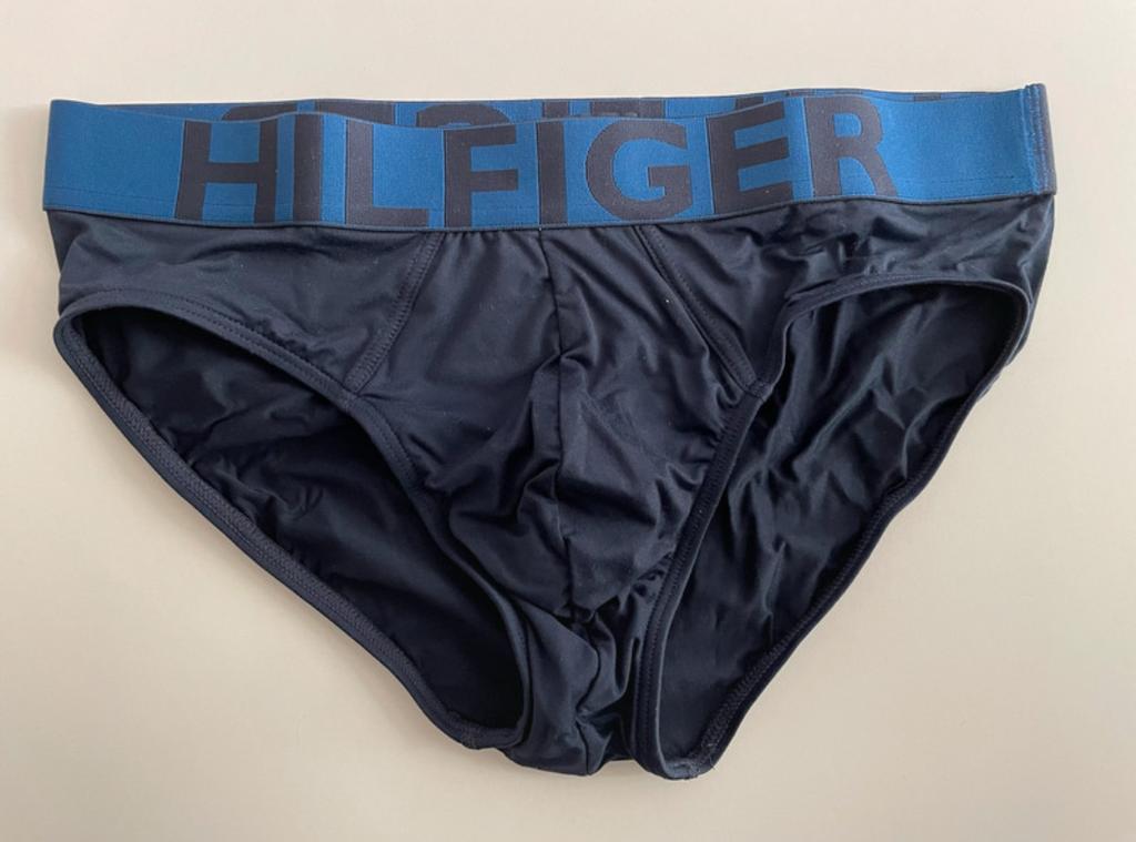 Slip en microfibre Tommy Nouveau, Envoi, Bleu, Tommy hilfiger, Slip