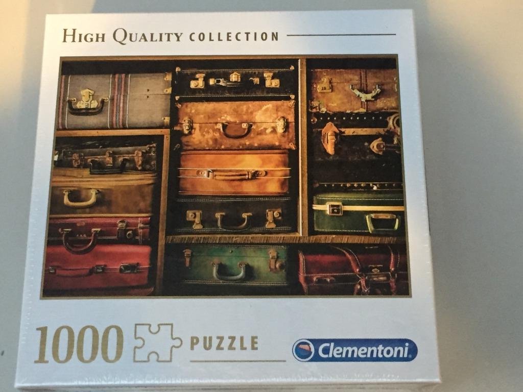Clementoni puzzel Reis Koffers 1000pc Nieuw, Ophalen, Nieuw