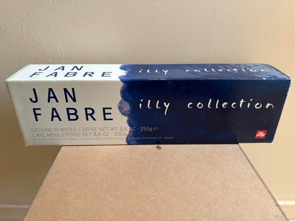 Jan Fabre espresso set voor Illy (compleet, in doos), Enlèvement ou Envoi