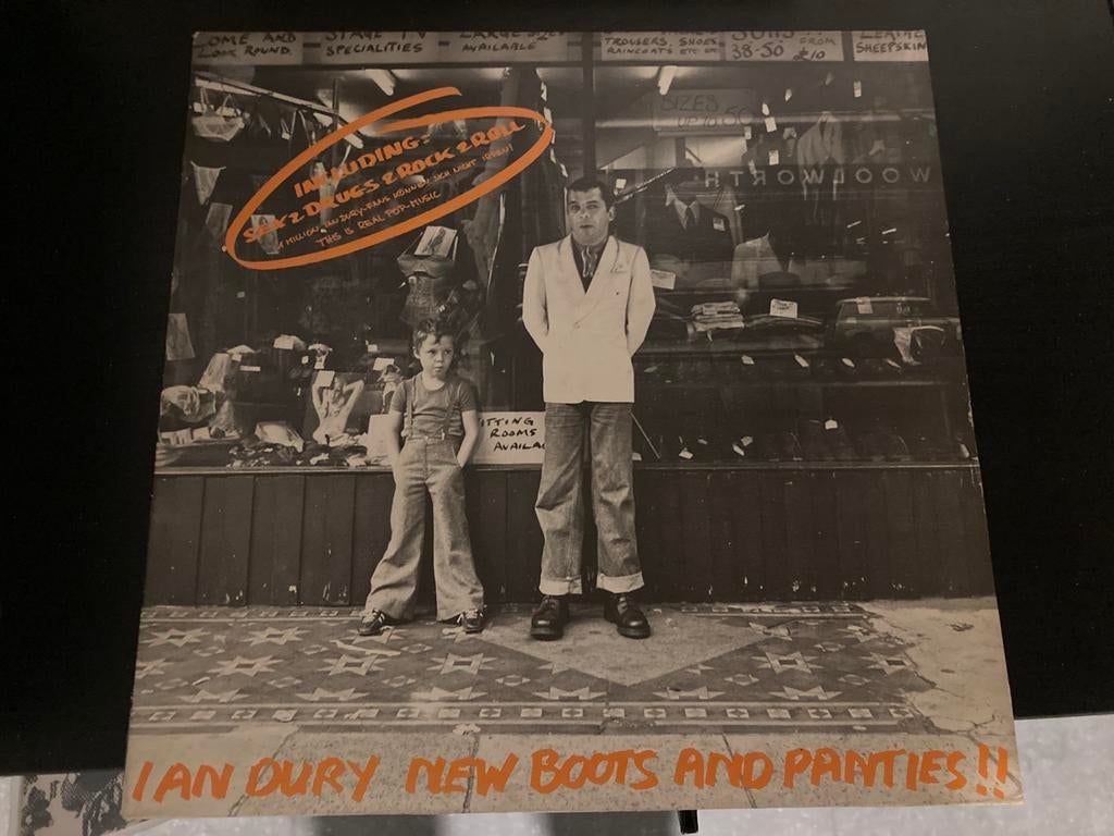 Ian Dury: New Boots And Panties!! Lp, Ophalen of Verzenden, Gebruikt