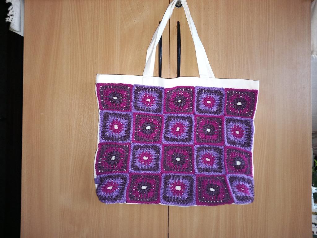 Sac pour femme au crochet, Enlèvement ou Envoi, Neuf, Violet, Autres types