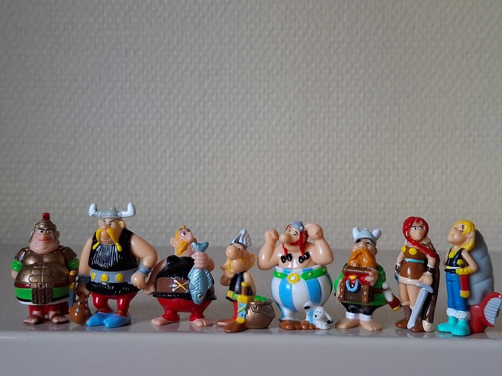 8 Figuurtjes Asterix Kindersurprise Ferrero, Verzamelen, Ophalen of Verzenden, Nieuw