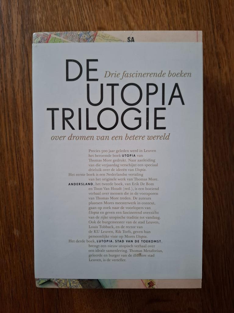 NIEUW - De Utopia trilogie - Thomas More e.a. KU[N]ST Leuven, Boeken, Ophalen of Verzenden, Nieuw, Maatschappij en Samenleving