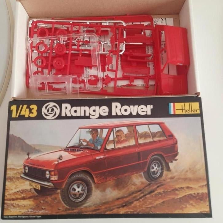 Kit HELLER 1/43 : RANGE ROVER *VINTAGE*NOUVEAU*, Neuf, Voiture, Enlèvement, Heller