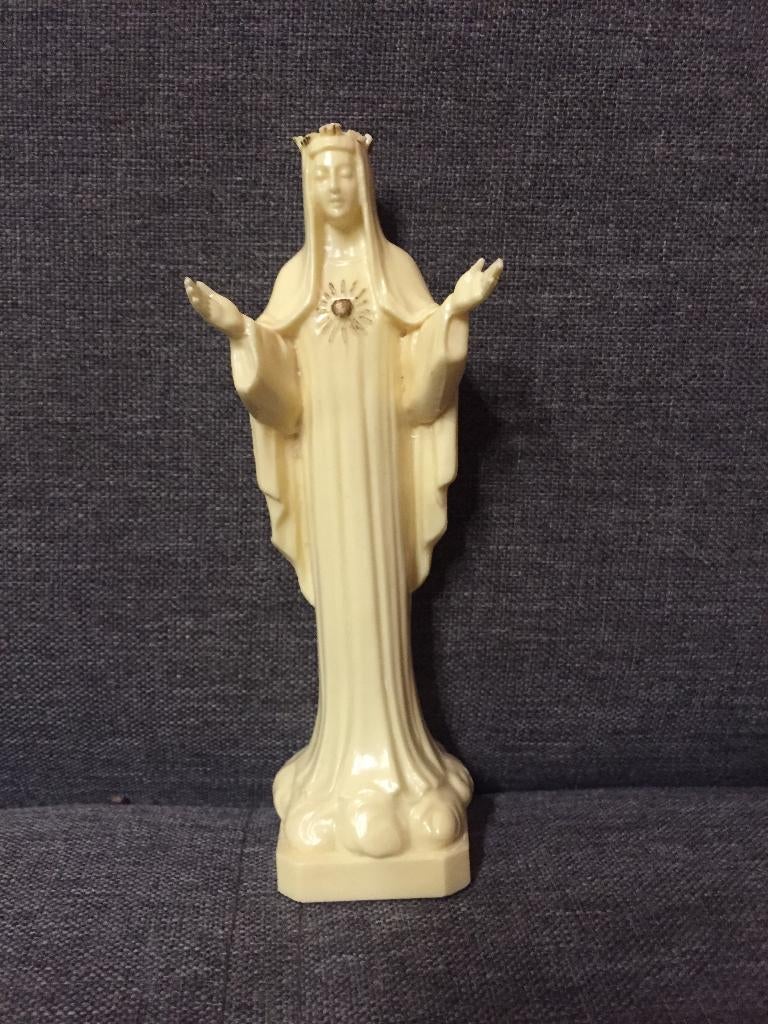 Maria Beeldje Lourdes, Ophalen of Verzenden, Zo goed als nieuw, Beeld(je), Christendom | Katholiek
