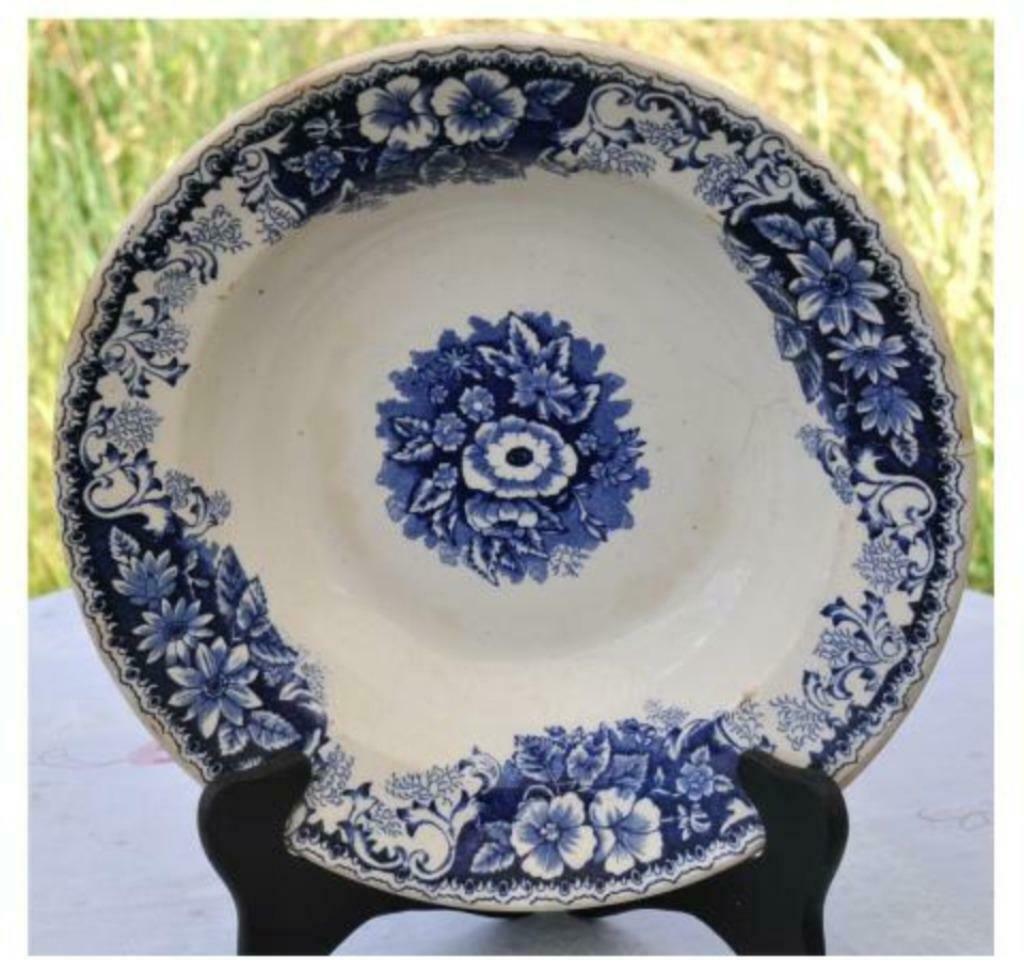 § assiette a ragout faience nimy (21), Antiquités & Art, Enlèvement ou Envoi