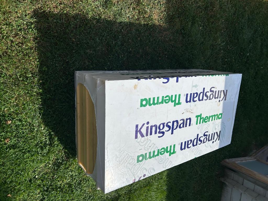 Isolatie 14cm - kingspan therma TW50 - 10pakken 2,16m2, Bricolage & Construction, Isolation de toiture, Enlèvement, Mousse rigide (PIR)