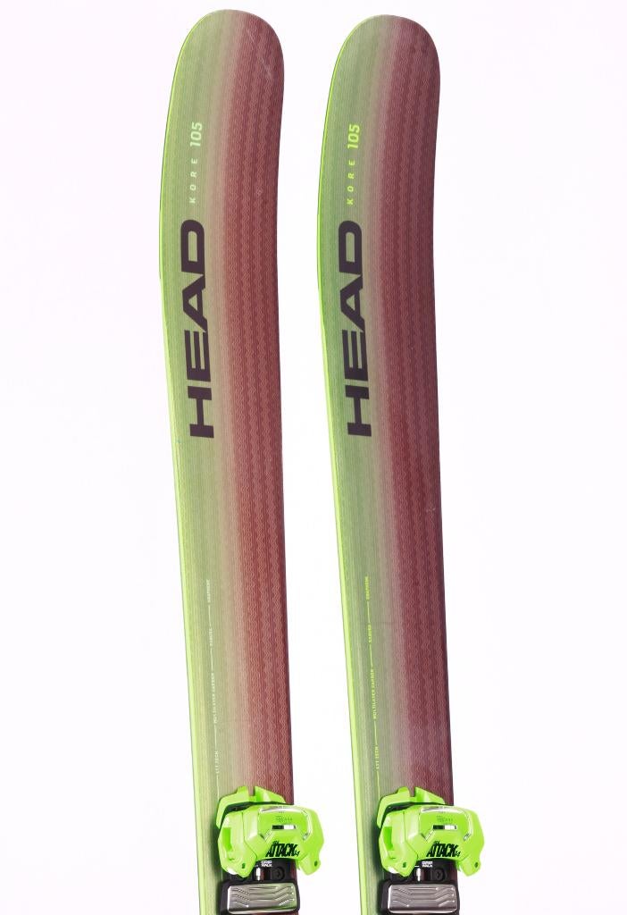 170 skis freeride HEAD KORE 105 2024, grip walk, 160 à 180 cm, Carving, Skis, Utilisé