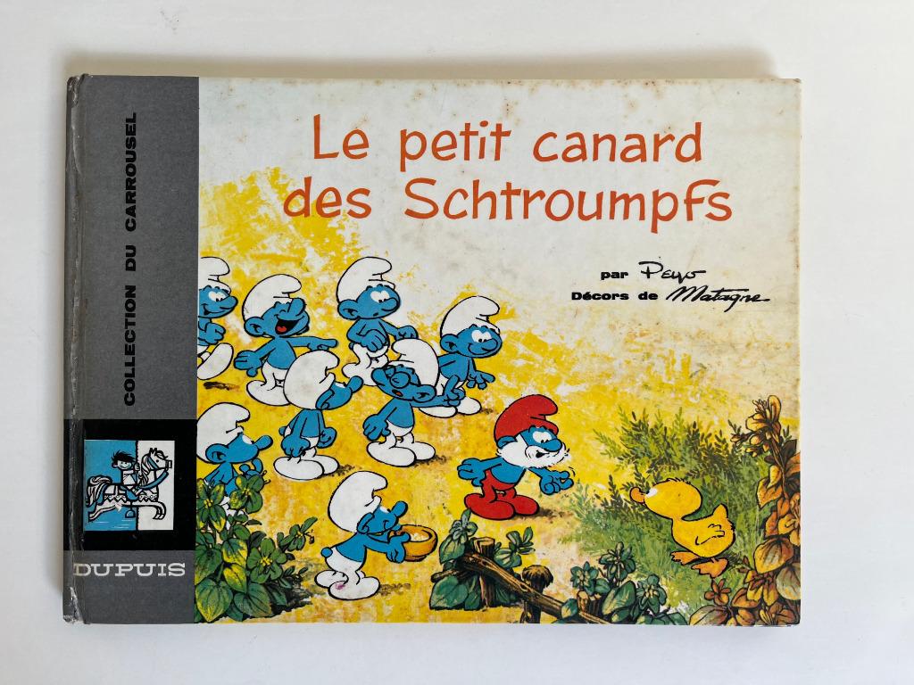 Carroussel T4 - Le petit canard des Schtroumpfs - EO 1966, Envoi, Peyo