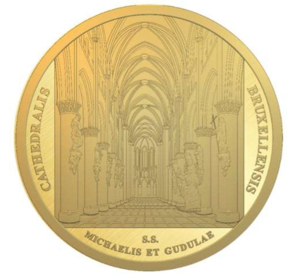 National Tokens Bruxelles 2024, Ophalen of Verzenden, Goud