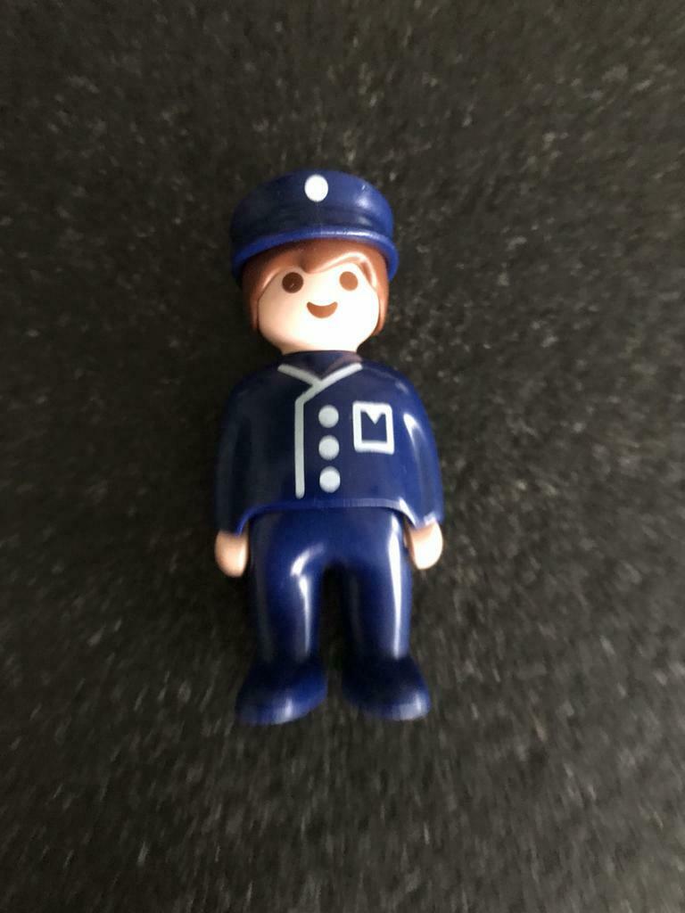 Playmobil 1.2.3 politieman, Kinderen en Baby's, Ophalen of Verzenden, Zo goed als nieuw, Los Playmobil