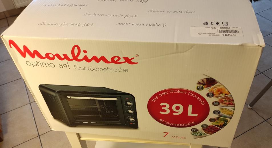 Fours, Ophalen, Minder dan 45 cm, Nieuw, Oven met grill