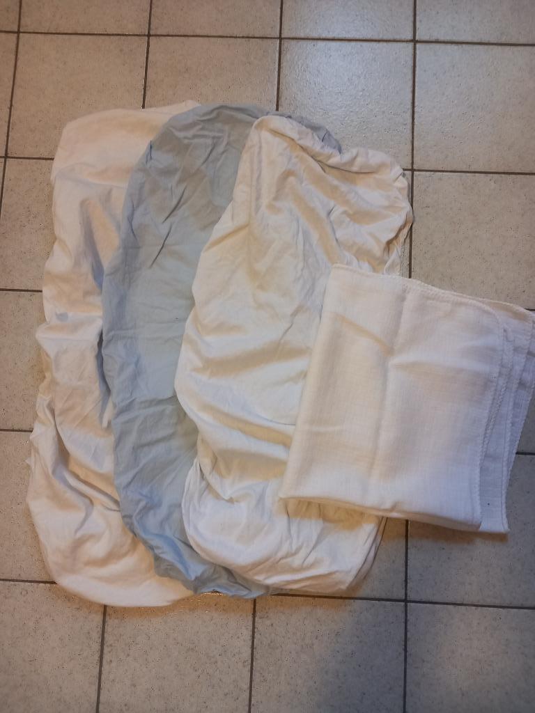 housses pour matelas de nacelle ou transat / berceau, Enlèvement, Comme neuf, Berceau