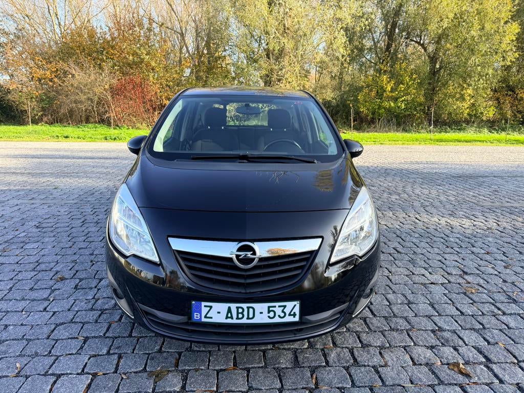 OPEL MERIVA 2011 1.4i AIRCO 180.000KM!, Auto's, Opel, Monovolume, Zwart, Handgeschakeld, Particulier
