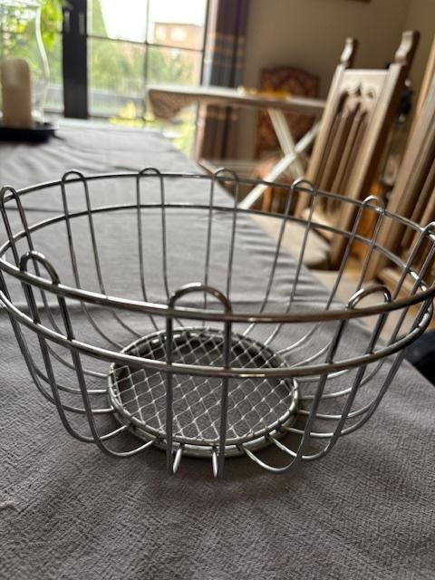 Fruitmand, Huis en Inrichting, Woonaccessoires | Schalen en Manden, Overige materialen, Schaal, Rond, Ophalen of Verzenden