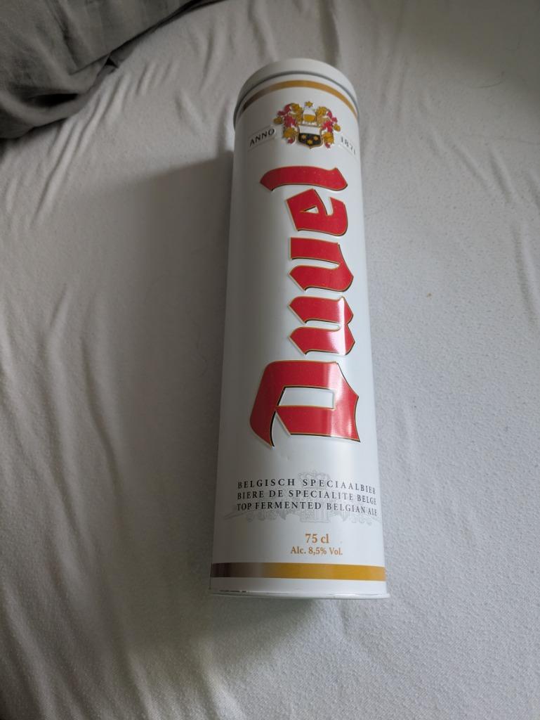 Duvel lege koker, Verzamelen, Ophalen of Verzenden, Zo goed als nieuw, Overige typen, Duvel