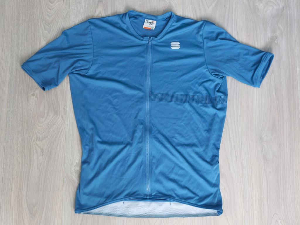 Sportful Fietsshirt Matchy Korte Mouwen - Berry Blue - XXL, Fietsen en Brommers, Fietsaccessoires | Fietskleding, Sportful, Ophalen of Verzenden