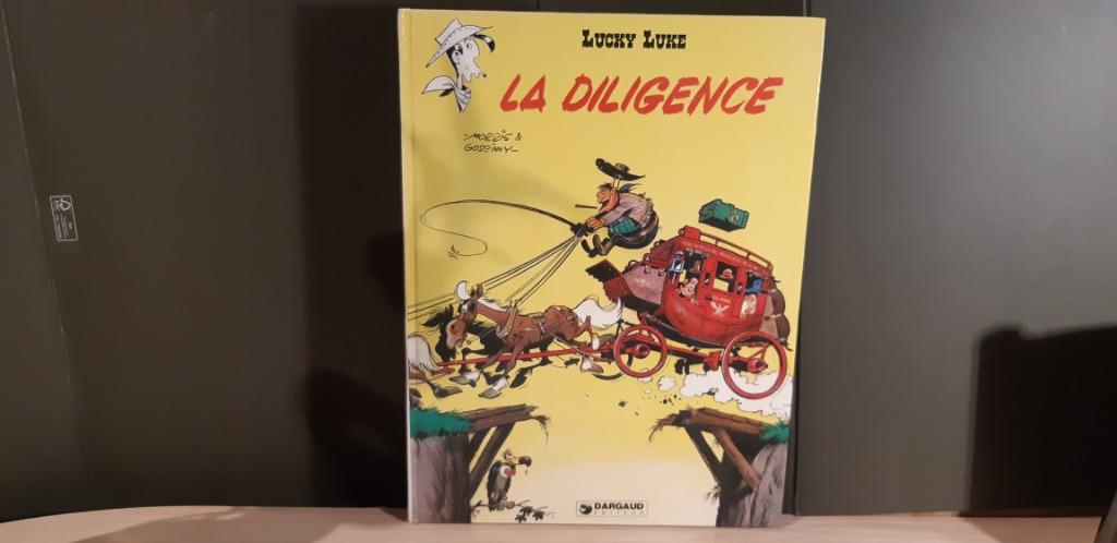 Lucky Luke    LA   DILIGENCE, Enlèvement, Utilisé