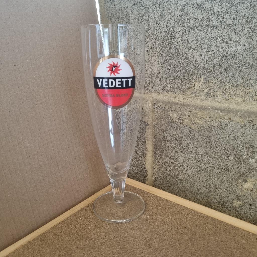 Verre Vedett (modèle 2), Collections, Enlèvement ou Envoi, Utilisé, Verre ou Verres, Autres marques