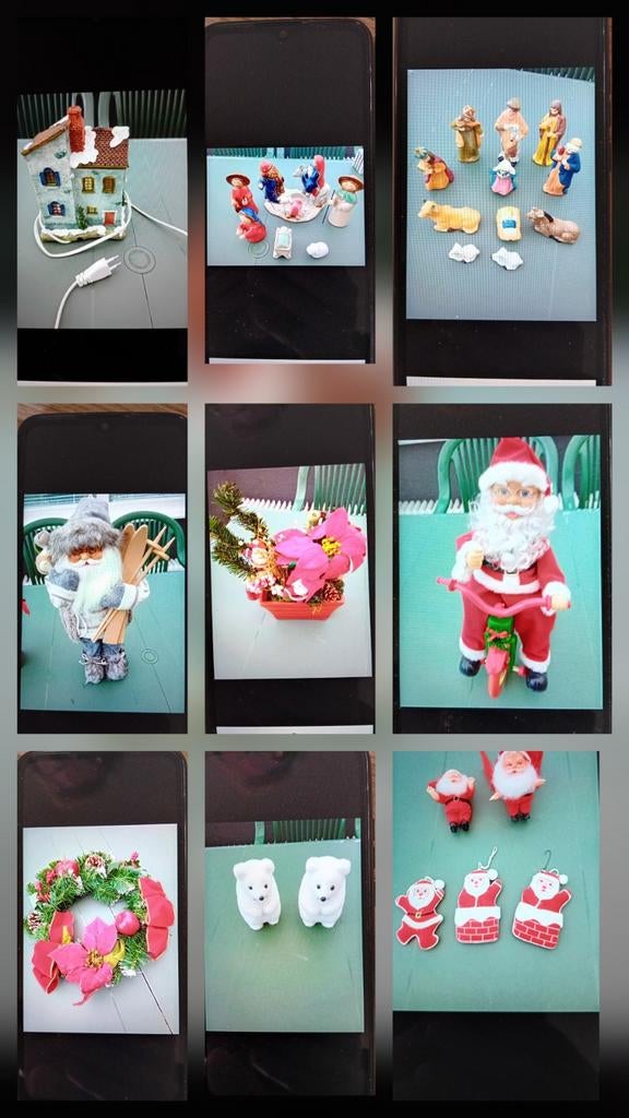 Kerstversieringen per stuk of in een set, Diversen, Ophalen, Zo goed als nieuw
