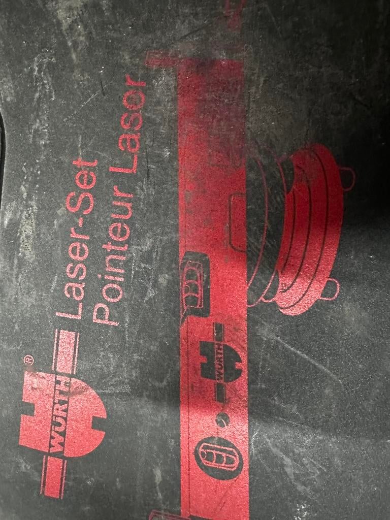 Laser level, Ophalen