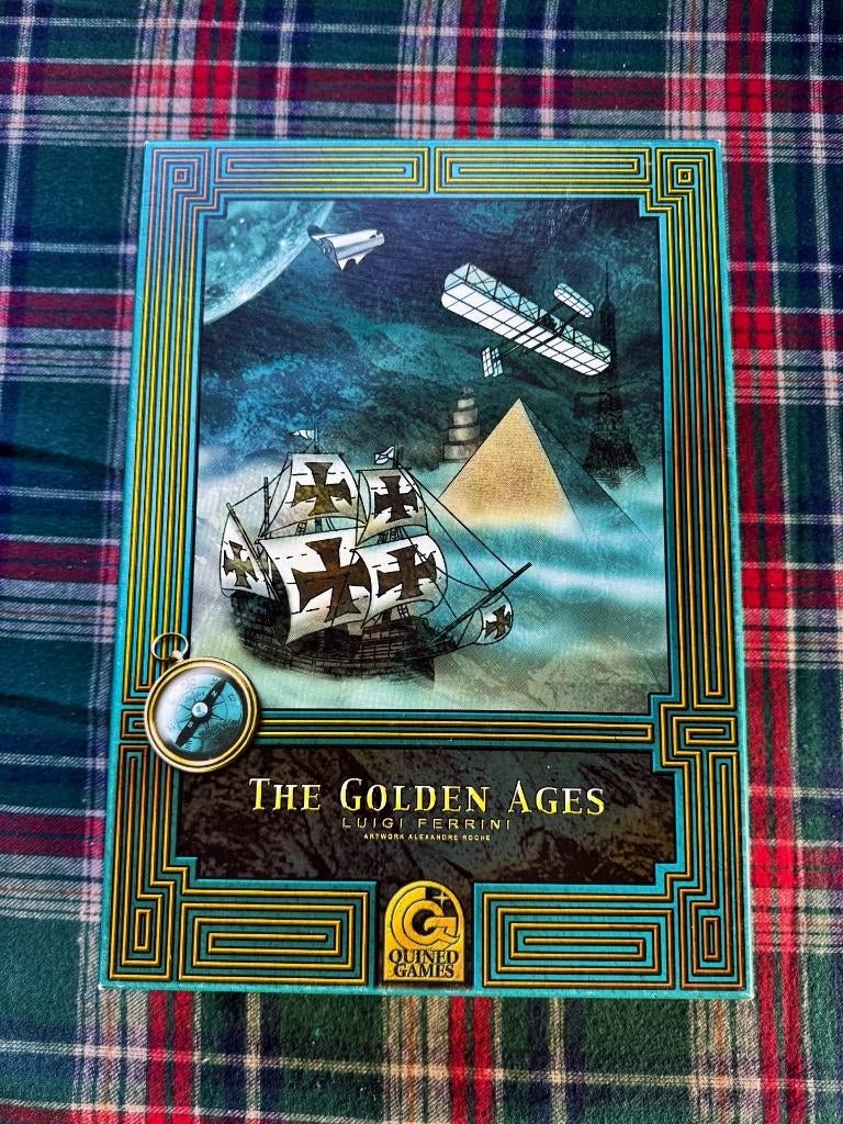 The Golden Ages - Quined Games - 2-4 spelers, Hobby en Vrije tijd, Een of twee spelers, Ophalen of Verzenden, Gebruikt