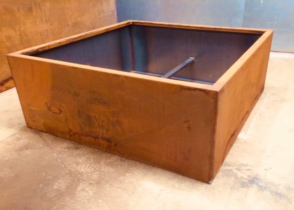 Jardinière bac potager en acier corten 3mm, Enlèvement, Neuf, Jardin