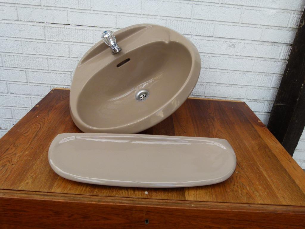 vintage fontein lavabo Ideal Standard 70er, Ophalen, Huis en Inrichting