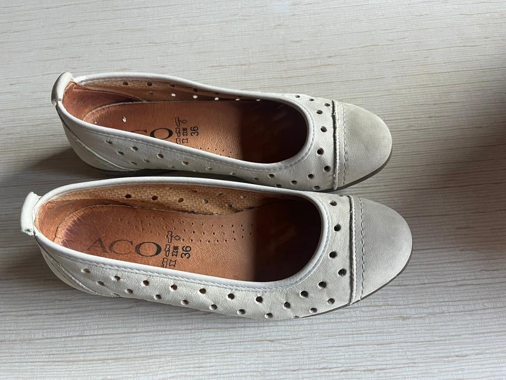 grijze dames schoenen, Gris, Enlèvement, Porté, Sabots