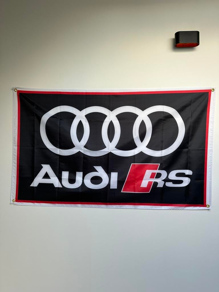 Drapeau Audi RS, Divers, Drapeaux & Banderoles, Enlèvement ou Envoi, Neuf
