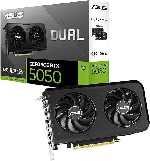 ASUS Dual GeForce RTX 5050 | 8GB | GRATIS LEVERING, -, Verzenden, -, Nieuw