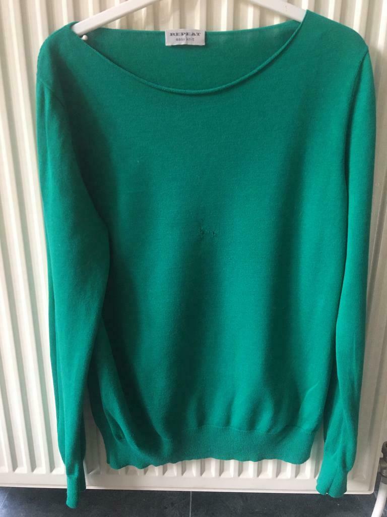 Trui Repeat medium, Kleding | Dames, Ophalen of Verzenden, Gedragen, Groen, Maat 38/40 (M)