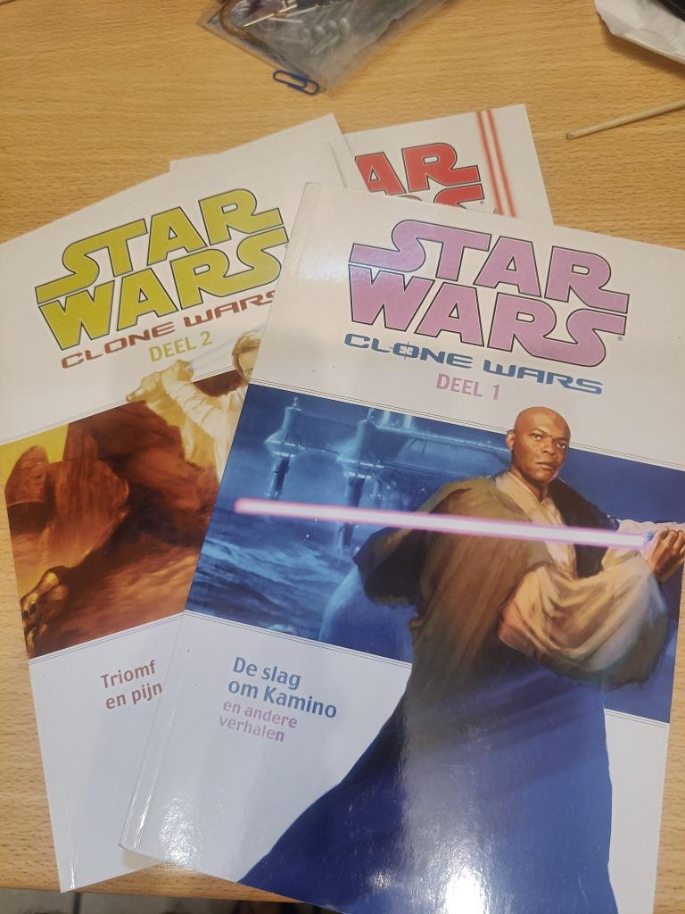 Star Wars Comics Clone Wars deel 1-4, Ophalen of Verzenden, Zo goed als nieuw, Overige typen