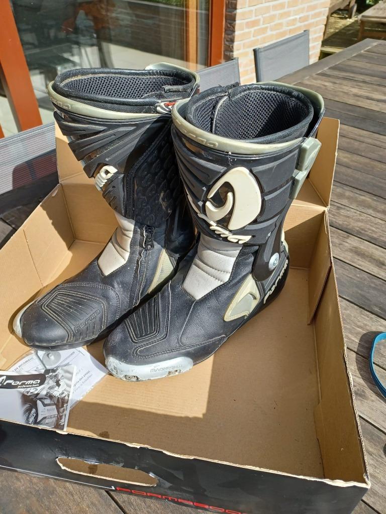 bottes pour conduire le moto, Bottes, Enlèvement ou Envoi, Brun, Porté
