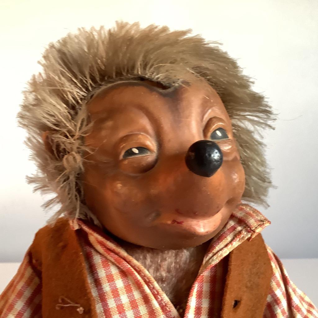 Grote vintage Steiff Mecki in goede staat, Verzamelen, Ophalen of Verzenden, Gebruikt, Stoffen beer, Steiff