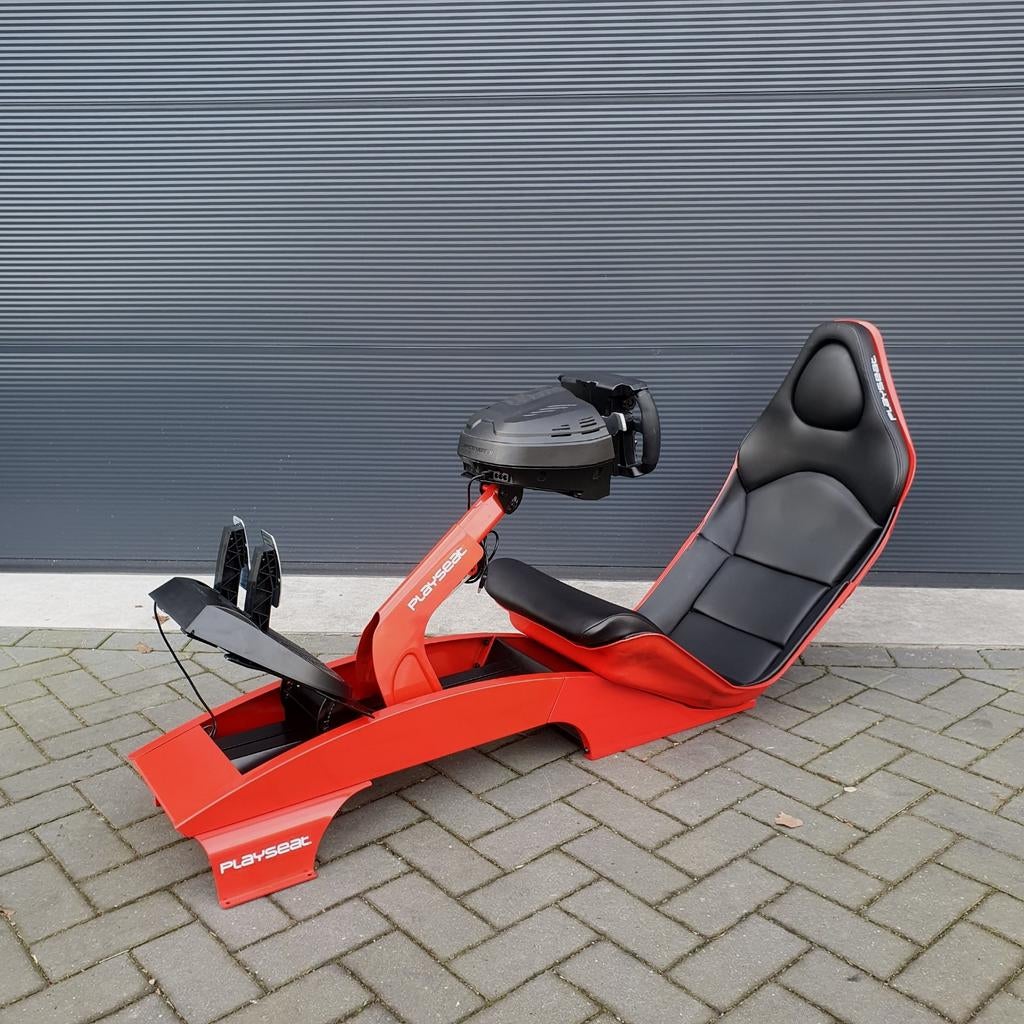 Playseat F1 rood + Thrustmaster T300 RS, Enlèvement, Reconditionné