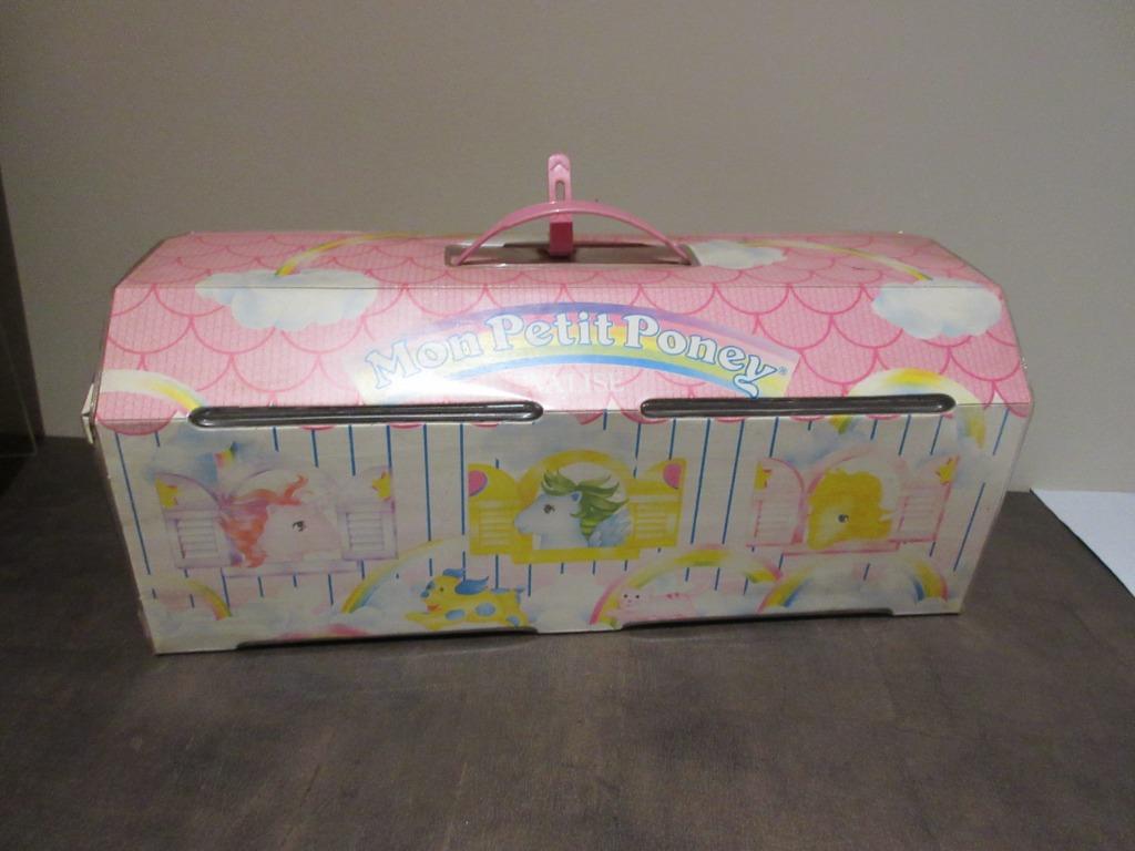 Valise MY LITTLE PONY avec divers accessoires vintage, Enlèvement