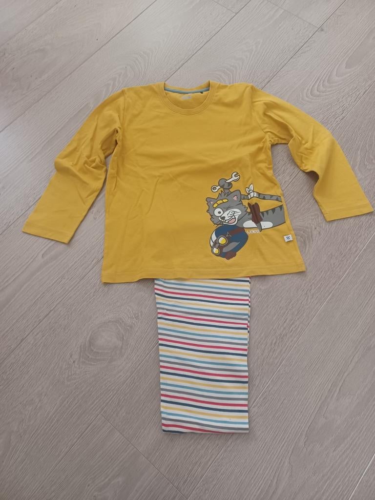 Woody pyjama maat 128, Kinderen en Baby's, Kinderkleding | Maat 128, Ophalen, Nacht- of Onderkleding, Jongen of Meisje, Zo goed als nieuw