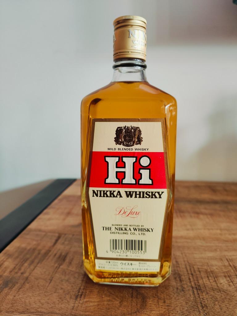 Hi Nikka Whisky Deluxe (sans boîte) 39 % mélangé 720 ml, Collections, Neuf, Autres régions, Enlèvement ou Envoi, Pleine