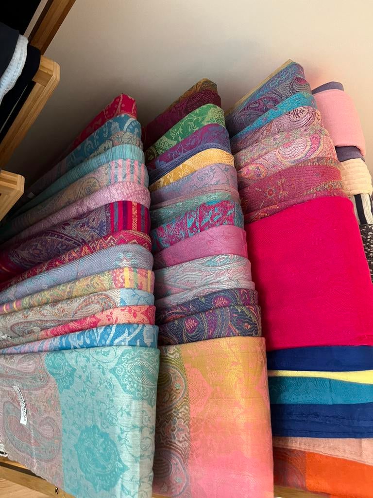 Echarpes neuves 100% pashmina, Pashmina