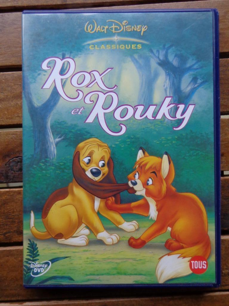 )))  Rox et Rouky   //  Disney   (((, Enlèvement ou Envoi, Dessin animé, Tous les âges, Américain