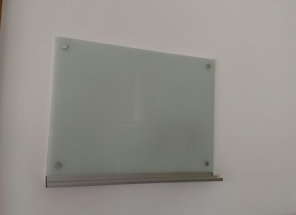 Whiteboard melkglas, Enlèvement, Utilisé, Tableau blanc