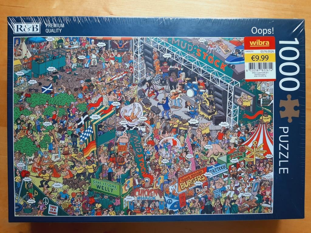 Puzzel, 1000 stukjes, compleet, Ophalen